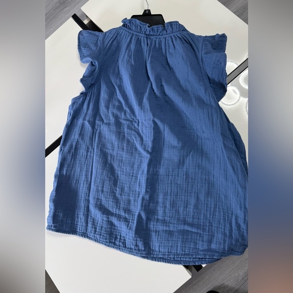 Old Navy Indigo Blue Fabric top woman - Picture 8 of 8